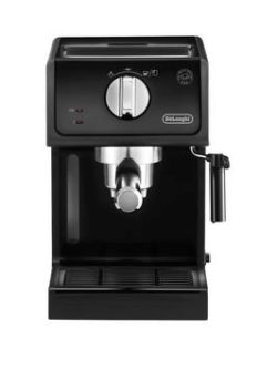 Delonghi Ecp Traditional Pump Coffee Machine - Black